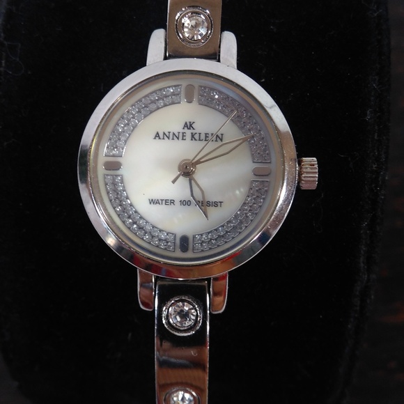 Ann Klein Accessories - Ann Klein rhinestone band watches